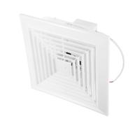 UKCOCO 1 juego Ventilador de Ventilación Silencioso de Alta Eficiencia para Baño y Cocina Extractor Energéticamente de Diseño Moderno Ventilador Consumo y Silenciosa para Hogar