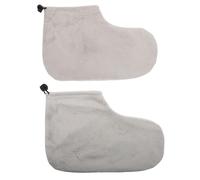 UKCOCO 1 par Cubre Pies de Cera Térmicos para Tratamientos de de Fundas Hidratantes Accesorios para de Cera Caliente Diseño Simple y Cómodo
