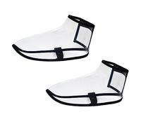 UKCOCO 1 par de Zapatos para Peluquería Protector Transparente para Corte de Cabello Accesorio Práctico de Estilista S para Evitar Caída de Cabello Zapatos