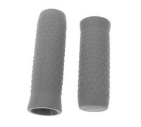 UKCOCO 1 Par Manillar del Jinete De Scooter Patinete Electrico Suministro De Bicicletas Accesorios para Bicicletas Empuñaduras Antideslizantes Scooter Manecar Cubre Gel De Sílice Gris