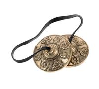 UKCOCO 1 par Tingsha de para y Yoga Campanas de Sonido para Relajación y Mindfulness Instrumento Musical Cultural para Rituales Espirituales y Celebraciones