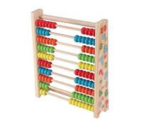 UKCOCO 1 Pieza Abaco de Madera para Juguete Educativo de Cálculo Habilidades Matemáticas Pensamiento Lógico para Niñas