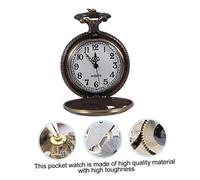 UKCOCO 1 Pieza Reloj de Bolsillo Retro con Diseño de Serpiente Decoración Creativa Vintage para Hogar y Oficina Resistente y para Astrología