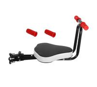 UKCOCO 1 Pieza Silla Delantera Plegable para Bicicleta Infantil Asiento Ajustable para Compatible con Bicicletas Eléctricas para Paseos y Excursiones Negro