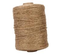 UKCOCO 1 rollo Cuerda de Yute Natural para Manualidades Jardinería y Decoración Vintage Cuerda Decorativa de Fibras Naturales para DIY y Envoltura de