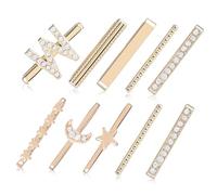 UKCOCO 10 Piezas Accesorios De Pulsera Reloj De Oro Mujer Reloj De Pulsera Anillos Para Mujer Bandas Anillos De De Oro Para Encantos Inquietos Aleación De Zinc