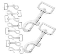 UKCOCO 10 Piezas Cierres para Correas de Perros Resistente y Duradero Gatillo Rápido Recambio para Arneses y Correas Múltiples Usos