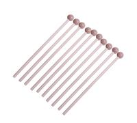 UKCOCO 10 Piezas de Mazos de Madera para Percusión Diseño Ergonómico, Ideales para Enseñanza Escolar y Mejorar la Percepción del Ritmo en Niños