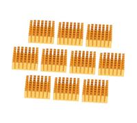 UKCOCO 10 Piezas disipador de Calor Enfriador de gpu Aleta de enfriamiento disipadores de Calor de Aluminio radiador de Aluminio Enfriador de enfriamiento Aleta más fría Bloque térmico