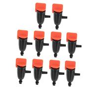 UKCOCO 10 piezas Emisores de Riego Automático Ajustables para Jardín Rociadores de Goteo para Plantas Herramienta de Irrigación