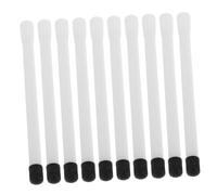UKCOCO 10 Piezas Extensor de Válvula de Neumático Adaptador de Plástico para Inflado Rápido Compatible con Scooter Bicicleta y Coche Prolongador de Vástago de Válvula de de Usar y