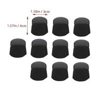 UKCOCO 10 Piezas Pinceles para al Óleo Multifunción de Pinceles de Hogar Portátiles con Mangos Negros para Detalles y Áreas Grandes Accesorios de para Artistas