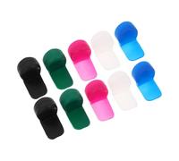 UKCOCO 10 Piezas Protectores para Pulgar de Clarinete de Silicona Suave Almohadillas Ergonómicas con Mango para Comodidad y Protección del Dedo Práctica Interpretación Musical