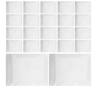 UKCOCO 10 piezas Unidades Fundas Transparentes Antirreflejo para Partituras Páginas Reemplazables para Organización y Protección Duradera Soporte para Música Piano Práctica y Enseñanza