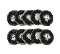 UKCOCO 10 Unidades Redicilla Elástica Pelo Invisible Cubierta de Panecillo Diseño Elástico para Ballet y Cuidado Facial Accesorio Chic y Elegante para Danza Clásica y Entrenamiento