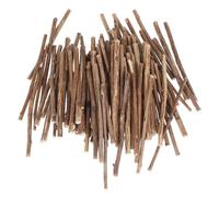 UKCOCO 100 piezas Bastones de Madera para Manualidades Diámetro de Proyectos DIY y Fotografía Color Madera