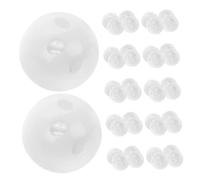 UKCOCO 100 piezas Bolas Insertos para Reparación de Juguetes de Niña y Sonajeros Accesorios para Ruido Peluches y Anillos Repuesto Resistente para Mejorar Interactivo