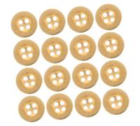 UKCOCO 100 piezas Botones Vintage de Coser de Cuatro Ojos Botones de Plástico y Antiguos para Manualidades y Ropa Accesorios de Costura para Proyectos DIY