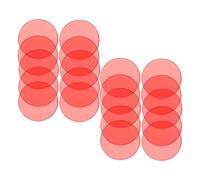 UKCOCO 100 Piezas Fichas Plásticas Transparentes para Matemáticas Unidades Contadores Pequeños Redondos para Educativos Infantiles y Ejercicios de Aulas y Fiestas