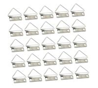 UKCOCO 100 piezas Ganchos para Marcos de Fotos de Metal Juego de Soporte Resistente para Colgar Cuadros Espejos y Decoraciones Murales