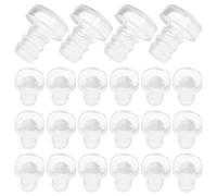 UKCOCO 100 Piezas Uds Protectores Transparentes para Muebles Almohadillas Antideslizantes Integradas para Mesa de Patio y Gabinetes Espaciadores Suaves Embebidos para Protección y