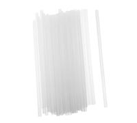 UKCOCO 100 piezas Unidades Barras Adhesivas Termofusibles Transparentes para Manualidades Barras de Pegamento Eva Resistentes Fundición Rápida Herramienta de Bricolaje Multifunción