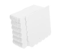 UKCOCO 100piezas Servilletas de Fiesta Desechables Unidades Borde Festoneado para Bodas Cumpleaños Cenas Bebidas Decoraciones Navideñas