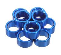 UKCOCO 10piezas Anillos De Aluminio Anillas Palomos Anillos De Identificación para