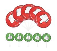 UKCOCO 10piezas De Votación De Plástico para De De Participación El Aula De Decisión Clase Actividades Educativas Interactivas