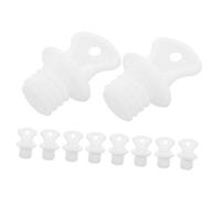 UKCOCO 10piezas Funda Para Bolsa De Agua Caliente Tapones Reutilizables Sellador Portátil y Tapa Hermética Para Viajes y Uso Diario Incluye Tapón De Repuesto Para Bolsa