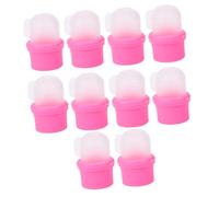 UKCOCO 10piezas Kit Para Quitar Uñas Fundas Para Remojo De Uñas Quitaesmaltes y Herramientas De Manicura Para Salón De o Cuidado Personal Casa