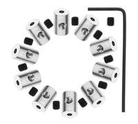 UKCOCO 10Piezas Uds Pasadores de Bloqueo de Respaldo para Insignias Cierres Multifuncionales para Pasadores de Tapa y Cierres de Cordón Accesorios Versátiles para Instalaciones