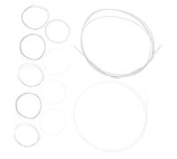 UKCOCO 11 Piezas Cuerdas de Nailon Plateadas para Oud Acústico Juego de Cuerdas de Aleación Bobinado Cálido para Principiantes y Expertos Resistentes para Oud Turco