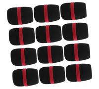 UKCOCO 12 Piezas Antiviento y Resistentes Salpicaduras para Micrófonos de Mano Compatibles con Ktv Grabación y Transmisión