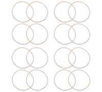 UKCOCO 12 Piezas Bandas Elásticas Antichoque para Micrófono Condensador Anillos de Goma Absorbentes de Vibraciones para Soporte de Micrófono Reemplazo Fiable para Estabilizar Grabaciones