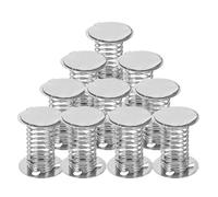 UKCOCO 12 Piezas Base Resorte Adhesiva Doble Cara para Decoración de Coche de Muelles para Muñecas Oscilantes Accesorios de Bricolaje para Juguetes y Manualidades