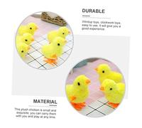 UKCOCO 12 Piezas Juguetes de Cuerda de Peluche para Muñecos Mecánicos de Pollito Amarillo Juguetes Educativos para Desarrollo Infantil