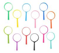 UKCOCO 12 Piezas Lupa para Mini Lupa De Plástico De Mano Portátil para Explorar La Naturaleza Equipos Científicos y Actividades Al Aire Pequeña Colorida para Clase De Ciencias