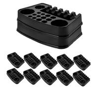 UKCOCO 12 Piezas Paleta De Colores Para Paletas De Prácticas Desechables De Pigmentos Para Tattoo Bandeja De Para Tatuar De Para De Colores