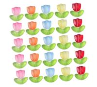 UKCOCO 120 piezas Abalorios para DIY para Pulseras y Collares Cuentas de Vidrio Semi Translúcidas para Manualidades y Accesorios de Joyería