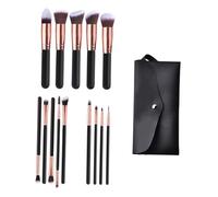 UKCOCO 14piezas Brochas De Maquillaje Profesional Para Maquillaje Creativo De Cosmético Para Aplicación De Sombras De Ojos Salón o Hogar