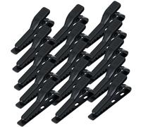 UKCOCO 15 Clips De Micrófono Metálicos Ajustables Para Micrófonos De 22-42 Mm, Soporte y Antideslizante, Set Práctico De 15 Piezas Para Grabación, Transmisión y Uso Profesional