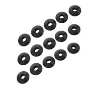 UKCOCO 15 Piezas De Accesorios para Senderismo Cestas De Plástico para Bastones Cestas para Barro Repuestos De Puntas De Bastones De Trekking Color Negro