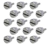 UKCOCO 15 Tornillos de Fijación para Prensatelas de Máquina de Coser Doméstica, Acero Resistente, Cambio Rápido Manual, Accesorios de Mantenimiento y Ajuste para Costura Precisa