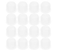 UKCOCO 150 Unidades Tapones para Botellas de Sal y Pimienta Tapones Reutilizables de Plástico Transparente para Saleros Pimenteros y Botellas de Vino Antifugas