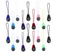 UKCOCO 18 Piezas Brújulas Pequeñas Colgantes con Correa Resistente Brújula Portátil para Supervivencia y Navegación Senderismo Camping y Actividades al Aire