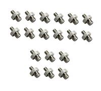 UKCOCO 18piezas Adaptador De Tornillo De Cámara De Tornillos Metálicos Duraderos para Equipos Fotográficos Conexión Estándar Internacional