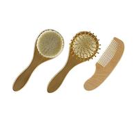 UKCOCO 1Juego Cepillos de Masaje Portátiles para Bebés Cepillo de Champú con Peine Suave para Cabelludo para Cuidado Recién