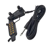 UKCOCO 1juego Pastilla para Guitarra Acústica con Control de Tono y Volumen Piezoeléctrica Compacta y Portátil Fácil Instalación para Banjo y Guitarra Folk Transductor Duradero