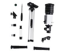 UKCOCO 1juego Telescopio Astronómico Refractor Soporte para Teléfono y Trípode para Observación De Estrellas y Luna para Principiantes